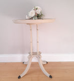 Round Trestle Side Table