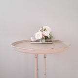 Round Trestle Side Table