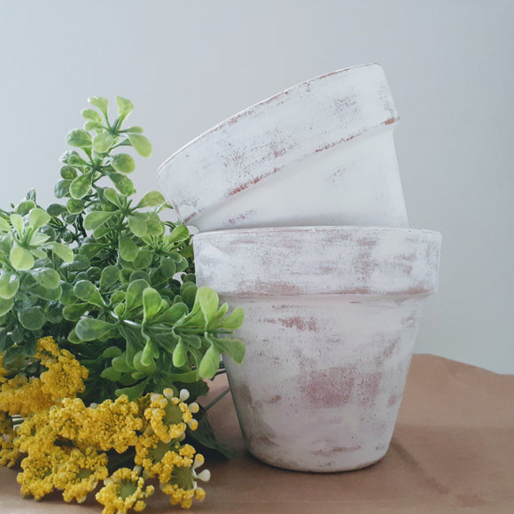 French Country Inspired Terra Cotta Planter
