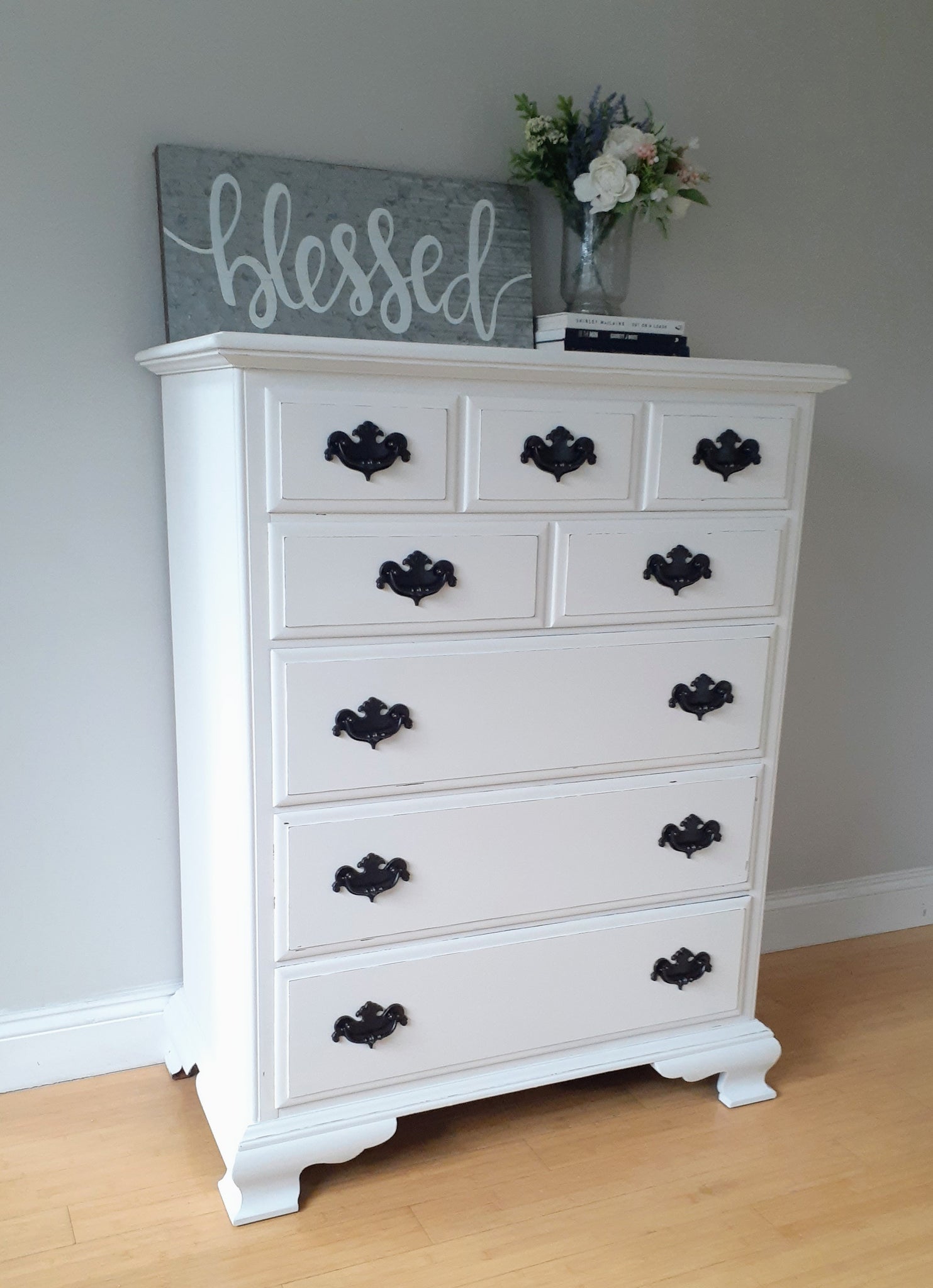 Vintage Tall Dresser – The Shutter House Vintage Tall Dresser – The Shutter House